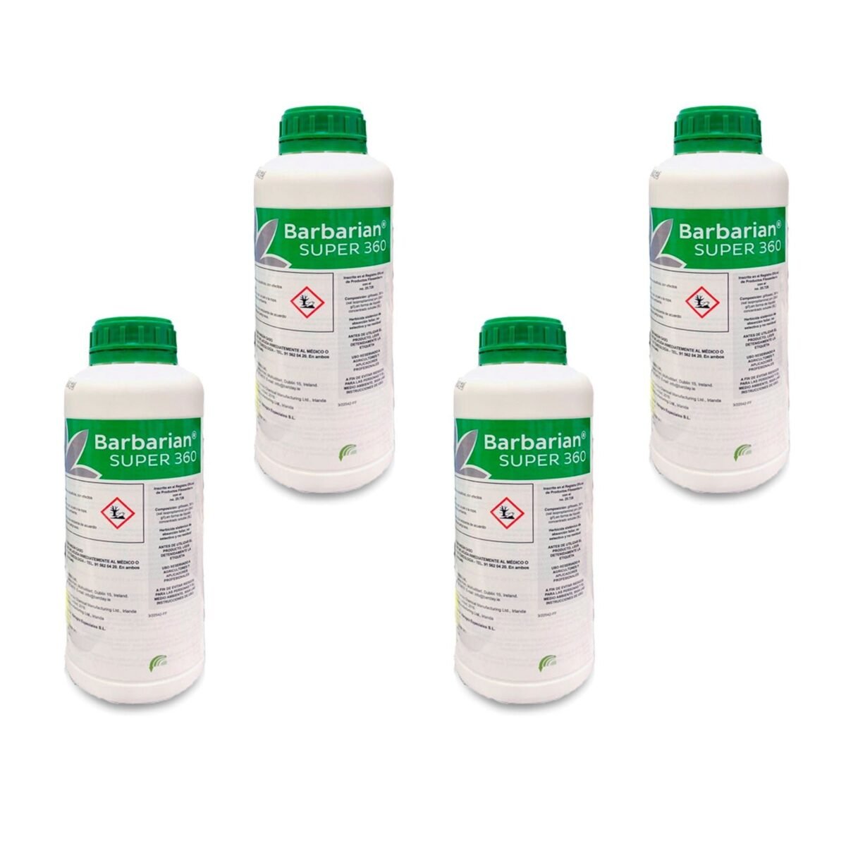 Herbicide 4x1L Barbarian Pour Tous Les Jardins – Image 1