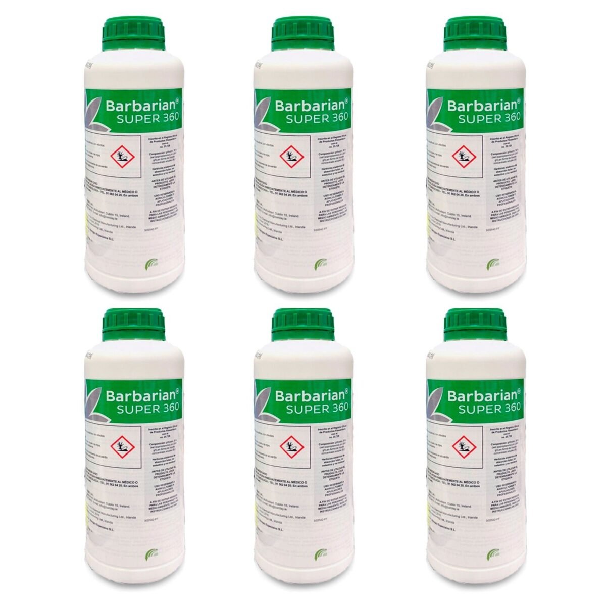 Herbicide 6x1L Barbarian Pour Tous Les Jardins – Image 1